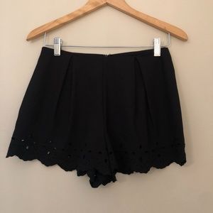Black shorts